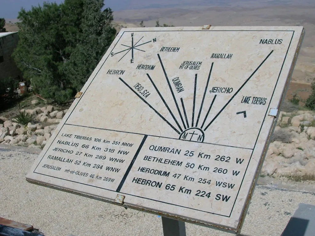 Jordania monte Nebo