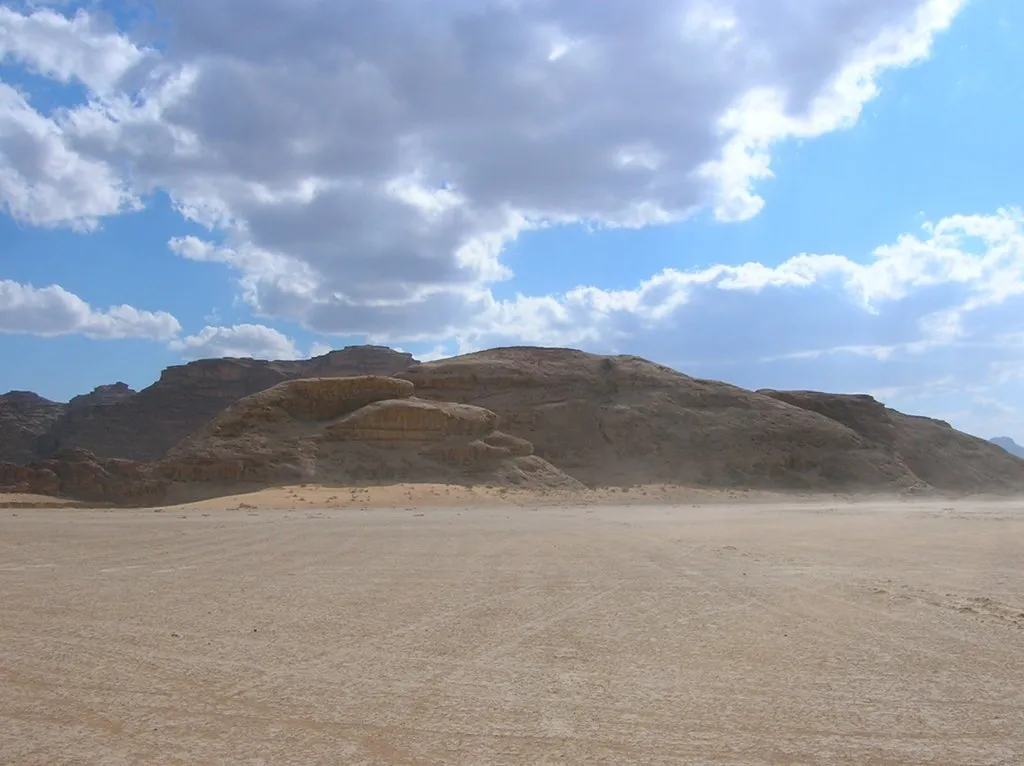 Jordania lago seco