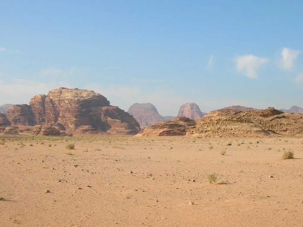 Jordania desierto