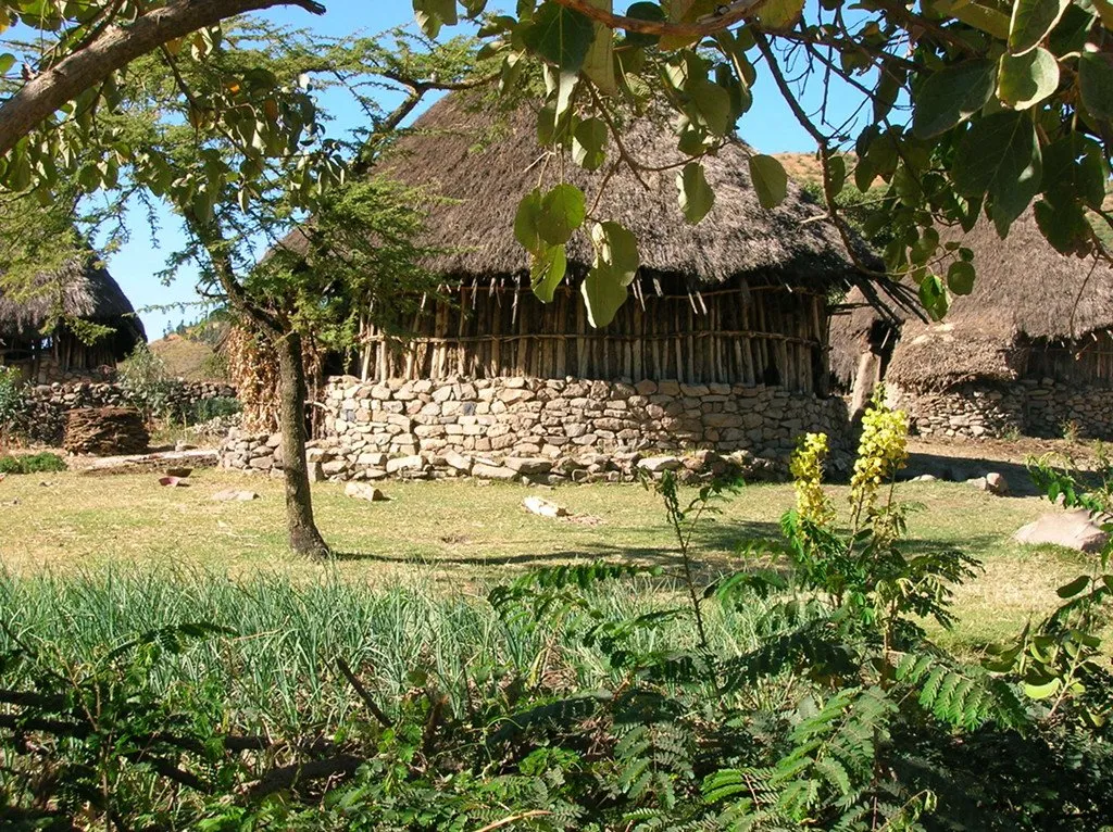 Etiopía cabaña