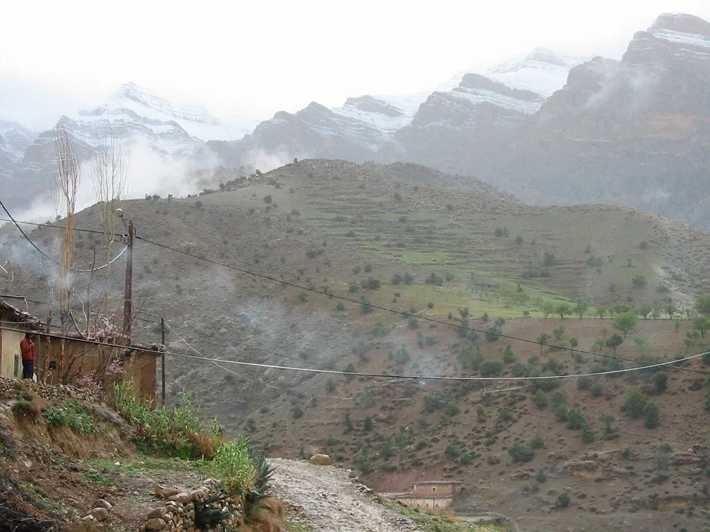 marruecos nieve