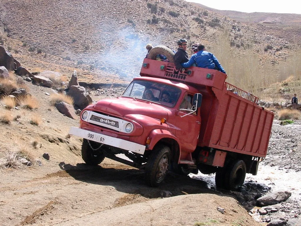 marruecos camión