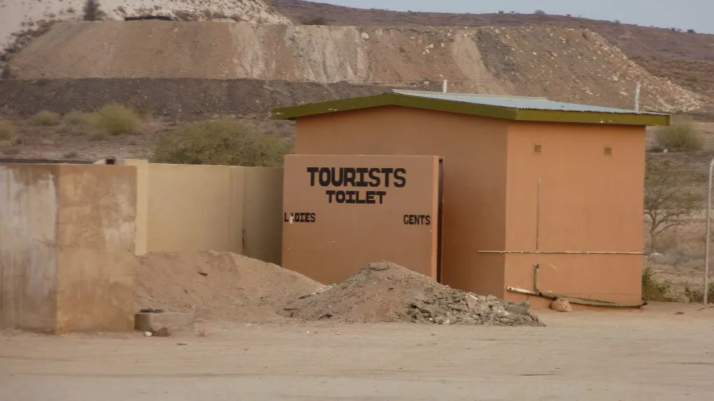 Tourists toilets