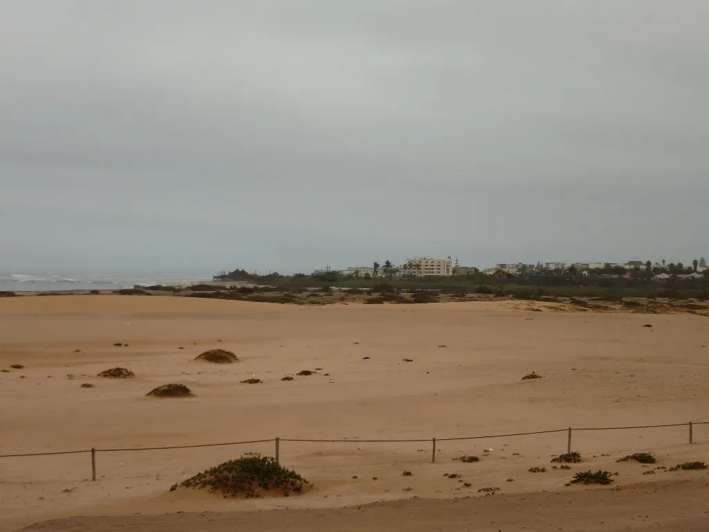 Saliendo de Swakopmund
