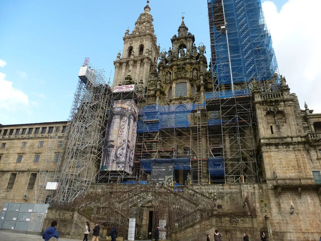 Catedral de Santiago, en obras